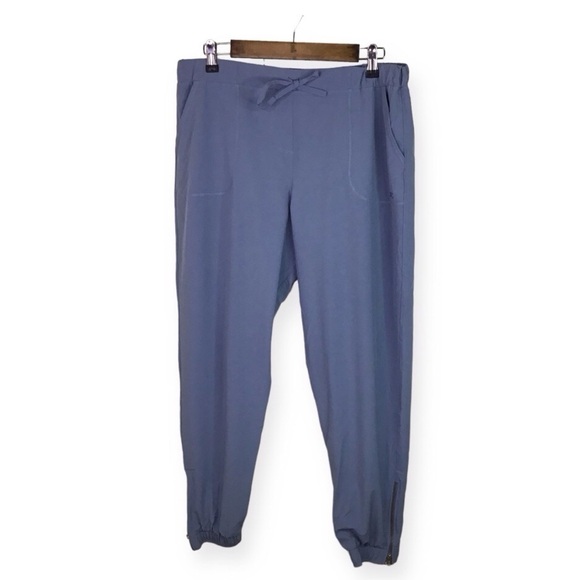 Albion Fit Jetsetters Pants Blue Size Large. - Picture 1 of 12